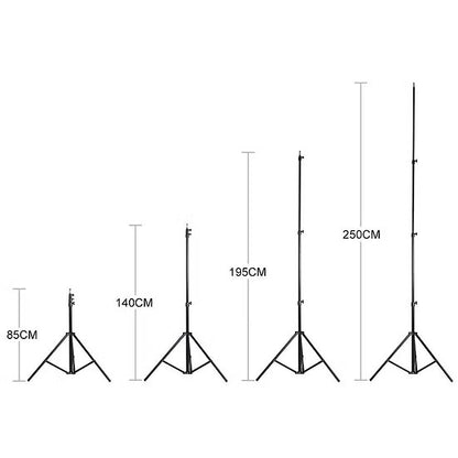 Falcon Eyes Lampenstativ I-2501 82-250 cm — 3