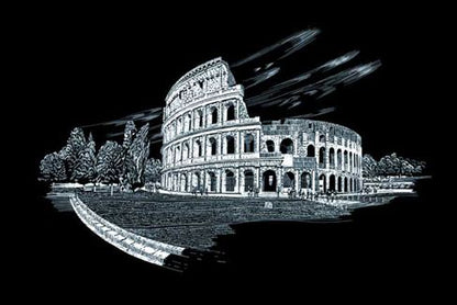 R&L Engraving Art A3 Famous Places - Colosseum