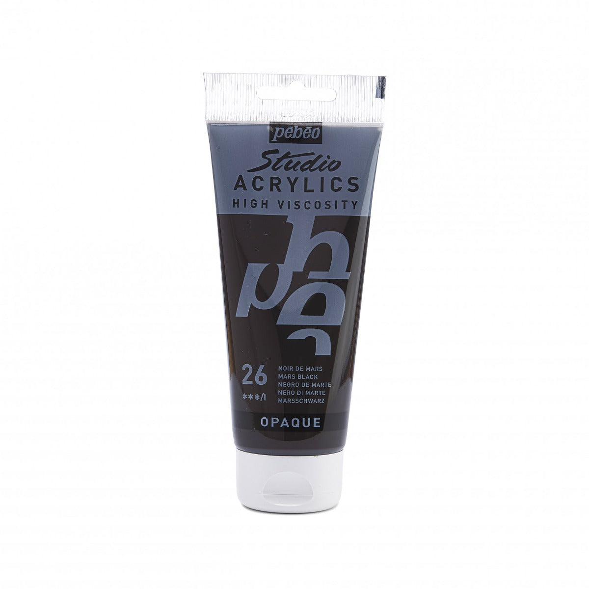 Pebeo Studio Acrylfarbe 100 ml - 26 - Marszwart