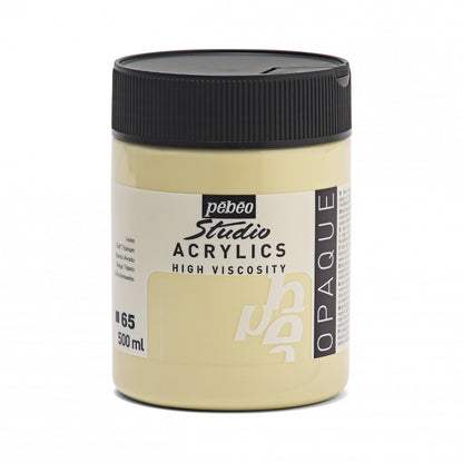 Pebeo Studio Acrylverf 500 ml - 65 - Ivoor