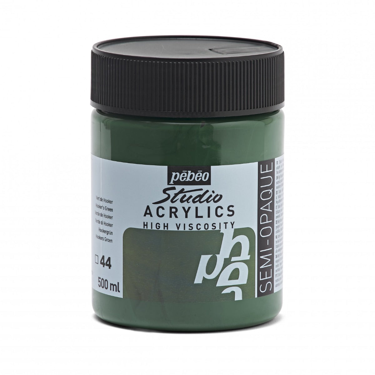 Pebeo Studio Acrylverf 500 ml - 44 - Hookersgroen