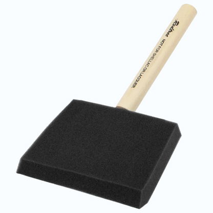 Grote foam brush 100mm für snelle und egale cyanotype toepassingen