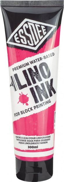 Essdee Block Printing Ink 300 ml - Fluoreszierend Roze