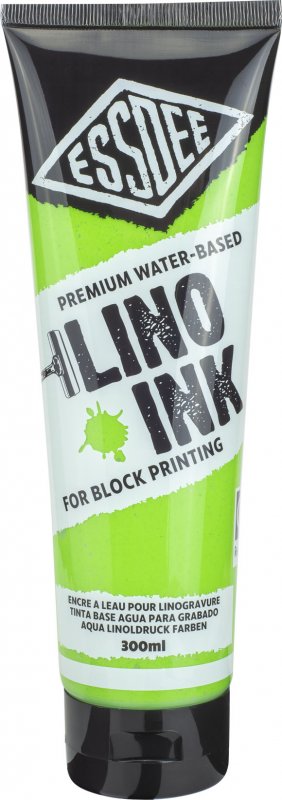 Essdee Block Printing Ink 300 ml - Fluoreszierend Grün