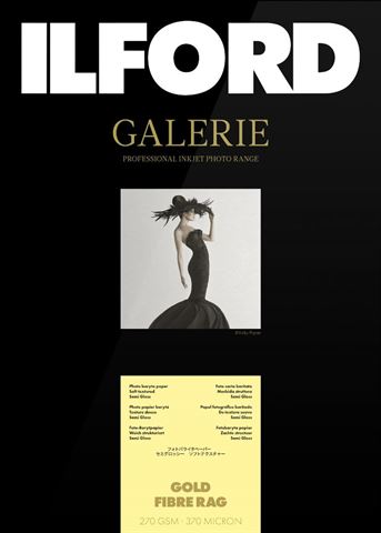 Ilford Fotopapier Galerie Fibre Rag 270g 127 cm x 15 m