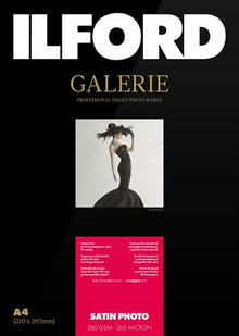 Ilford Fotopapier Galerie Satin Photo 260g A4 25 Blatt