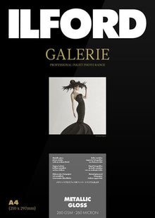 Ilford Fotopapier Galerie Metallic Gloss 260g 10x15 100 Blatt