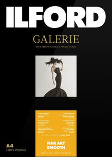 Ilford Fotopapier Galerie FineArt Smooth 200g A2 25 Blatt