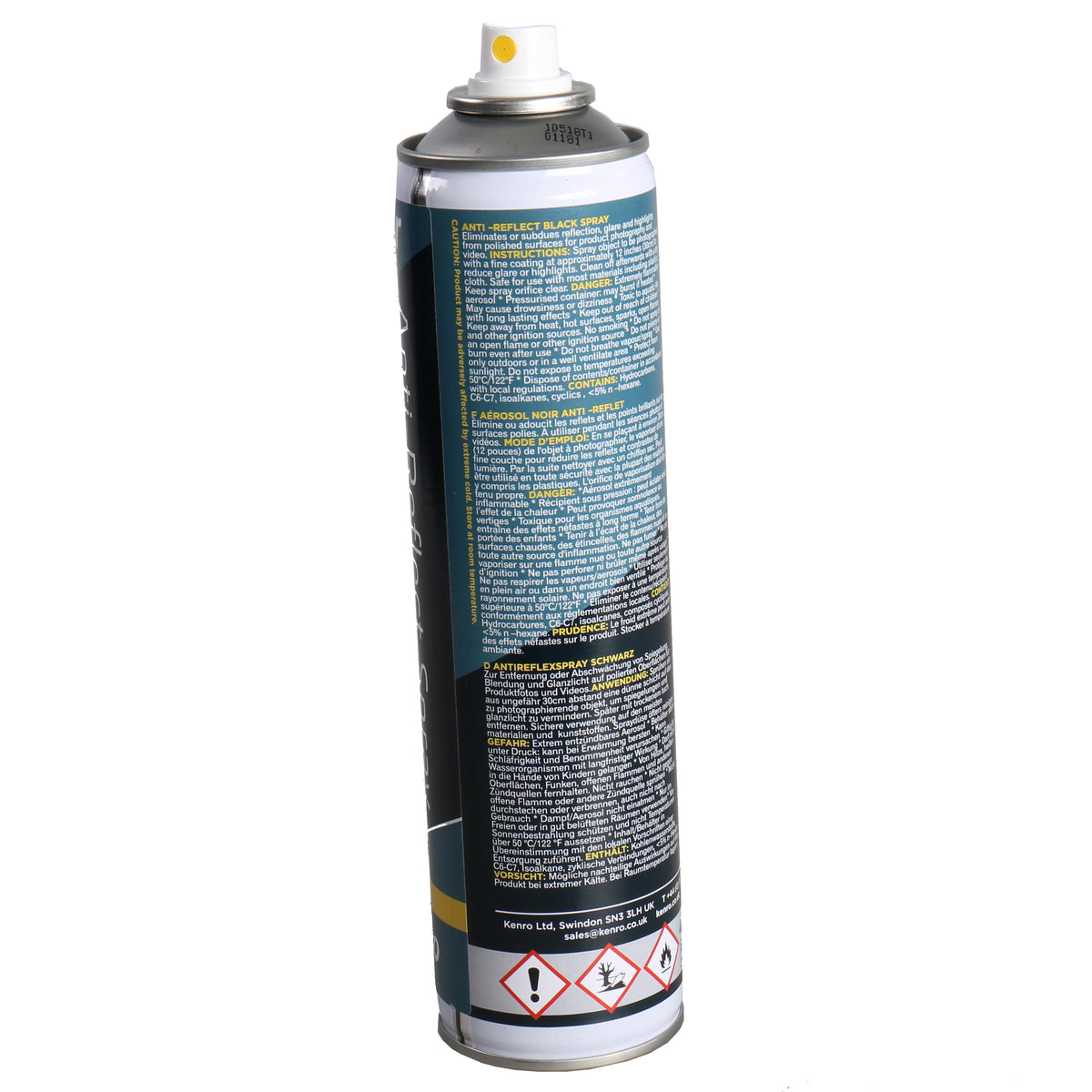 Kenro Anti Reflektion Spray Matt für schwarze Oberfläche — 4