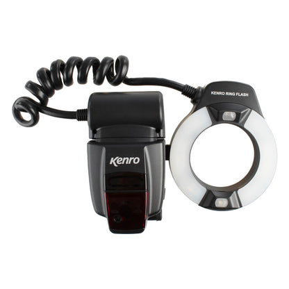 Kenro TTL Macro Ringblitz KFL201C für Canon — 2