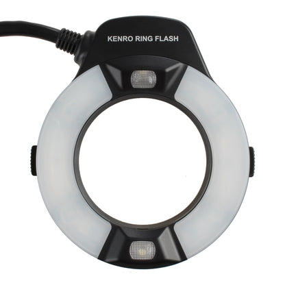Kenro TTL Macro Ringblitz KFL201C für Canon — 3