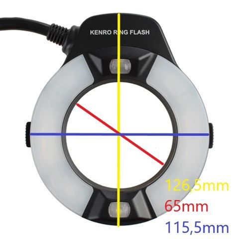 Kenro TTL Macro Ringblitz KFL201C für Canon — 4