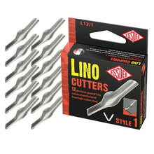 Essdee Linolschnittklingen, 12-teilige Box - Nr. 1