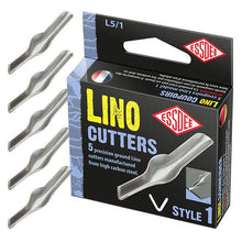 Essdee Linolschnittklingen, 5-teilige Box - Nr. 1