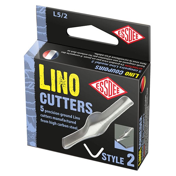 Essdee Linolschnittklingen, 5-teilige Box - Nr. 2