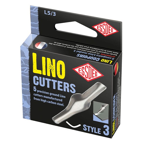 Essdee Linolschnittklingen, 5-teilige Box - Nr. 3