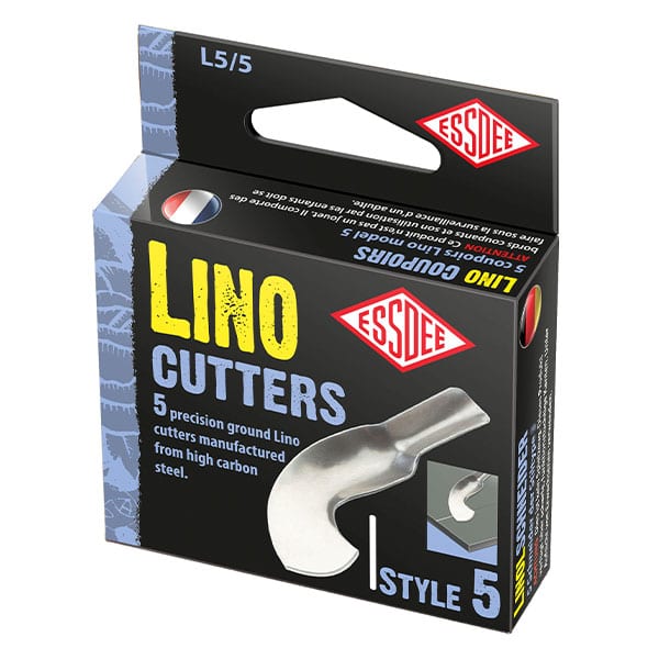 Essdee Linolschnittklingen, 5-teilige Box - Nr. 5
