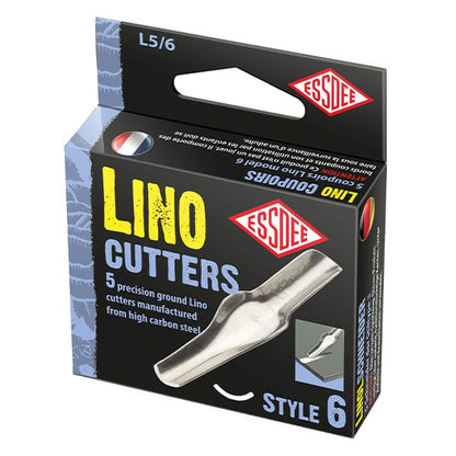 Essdee Linolschnittklingen, 5-teilige Box - Nr. 6