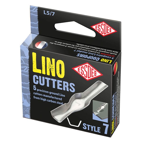 Essdee Linolschnittklingen, 5-teilige Box - Nr. 7