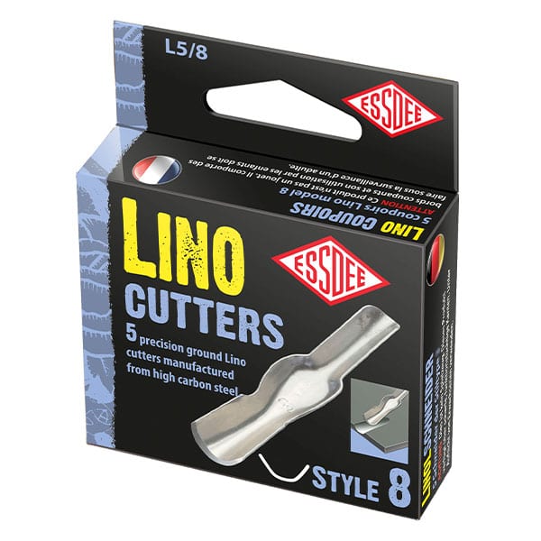 Essdee Linolschnittklingen, 5-teilige Box - Nr. 8