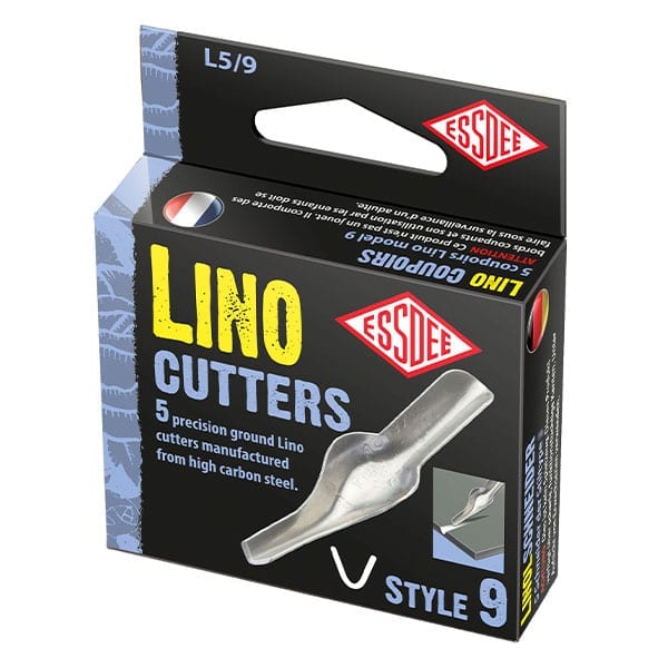 Essdee Linolschnittklingen, 5-teilige Box - Nr. 9