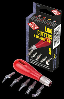 Essdee Lino Guts Set met Handvat - 5 Stück
