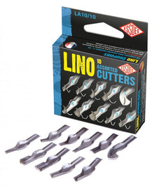 Essdee Linolschnittmesser-Sortiment - Formen 1-10 - 10-teilig