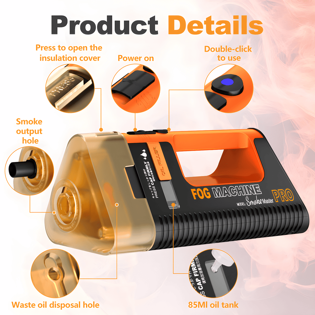 Lensgo Smoke Master Pro Rauchmaschine — 3