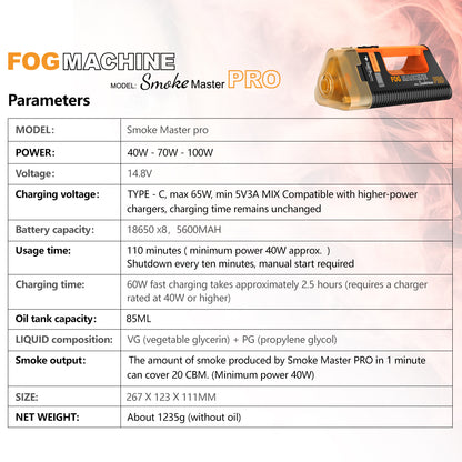 Lensgo Smoke Master Pro Rauchmaschine — 6