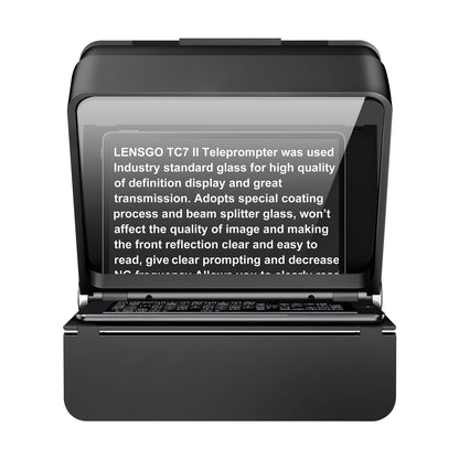 Lensgo Teleprompter Autocue TC7II Ultimate Kit — 4