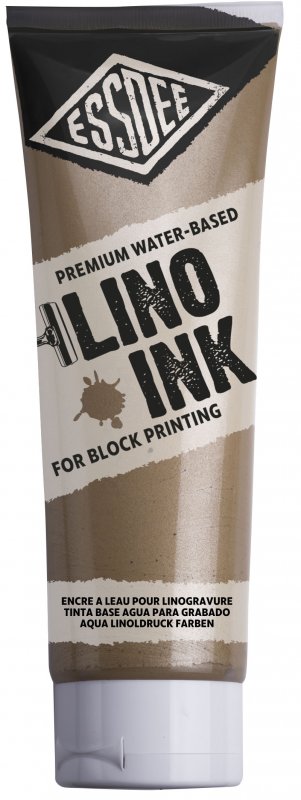 Essdee Block Printing Ink 300 ml - Metall Gold