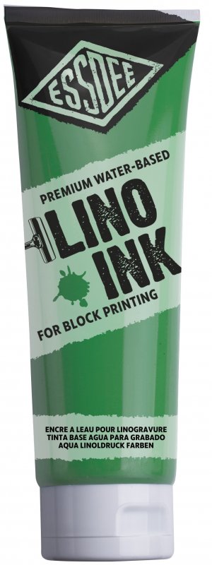 Essdee Premium Block Printing Ink 300 ml - Bladgroen