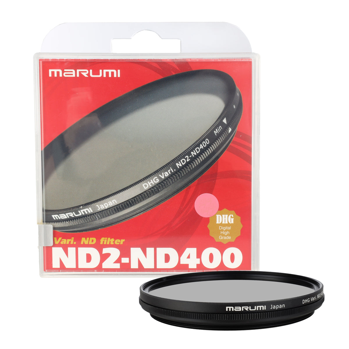 Marumi Grau Variabel Filter DHG ND2-ND400 55 mm — 3
