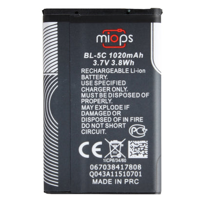 Miops Ersatzakku BL-5C — 3