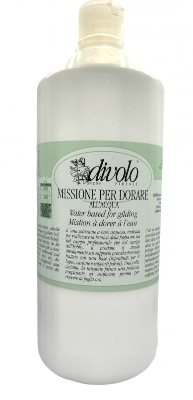 Divolo Vergolderleim Mixtion auf Wasserbasis - 1 L