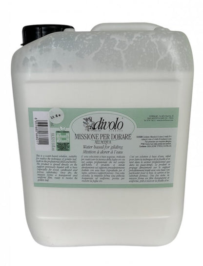 Divolo Vergolderleim Mixtion auf Wasserbasis - 25 L