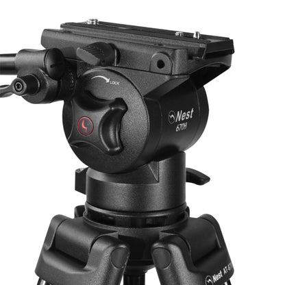Nest Video Stativ NT-670 + Fluidgedämpfter Kopf — 7