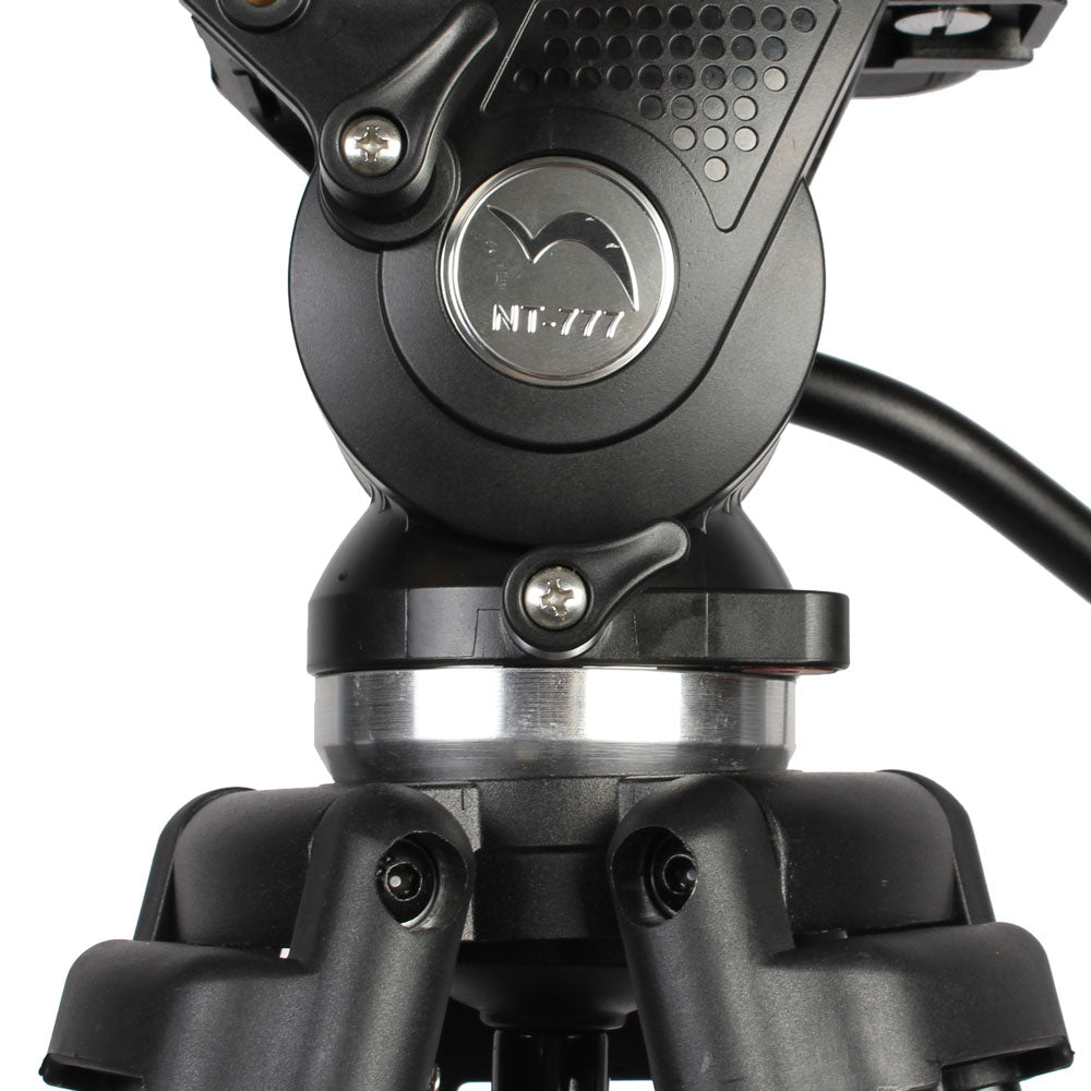 Nest Video Stativ NT-777 + Fluidgedämpfter Kopf — 6
