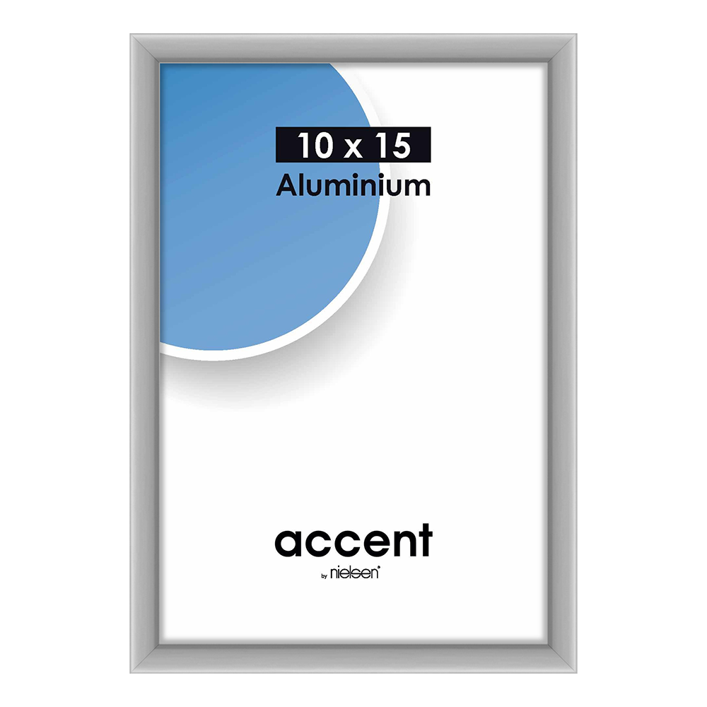 Nielsen Bilderrahmen 51225 Accent Stahlgrau 10x15 cm