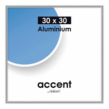 Nielsen Bilderrahmen 54125 Accent Stahlgrau 30x30 cm