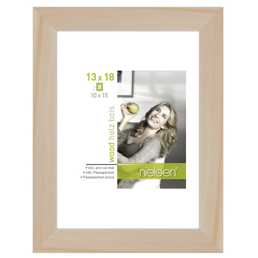 Nielsen Bilderrahmen 8988045 Apollon Silber 18x24 / 13x18 cm