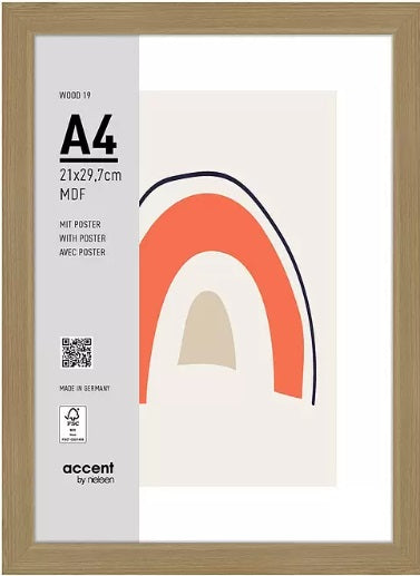 Nielsen Bilderrahmen 3221204 Wood 19 Natur 21x29,7 cm