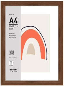 Nielsen Bilderrahmen 3221205 Wood 19 Walnuss 21x29,7 cm