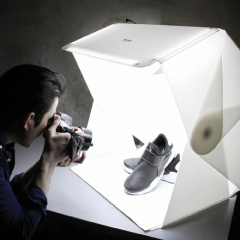 Orangemonkie LED Aufnahmebox Foldio3 62,5x64x55 Faltbar — 5