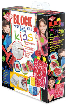 Essdee Blockdruck-Linolschnitt-Starterset für Kinder - 10-teilig