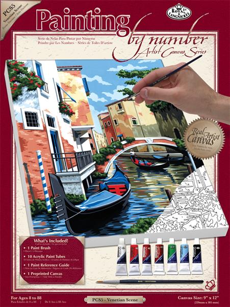 R&L Artist Canvas A4 Malen nach Zahlen