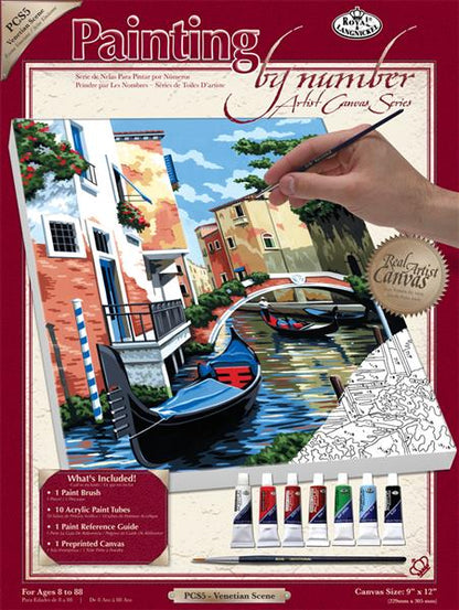 R&L Artist Canvas A4 Malen nach Zahlen