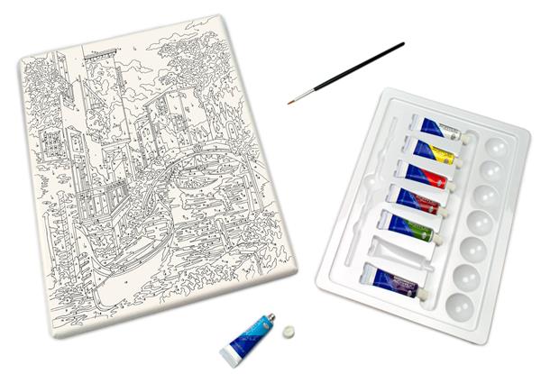 R&L Artist Canvas A4 Malen nach Zahlen
