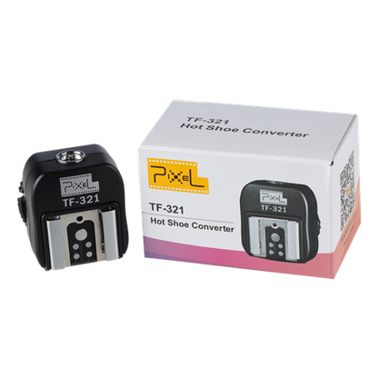 Pixel E-TTL Hotshoe Adapter TF-321 für Canon — 6