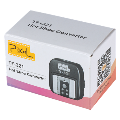 Pixel E-TTL Hotshoe Adapter TF-321 für Canon — 7